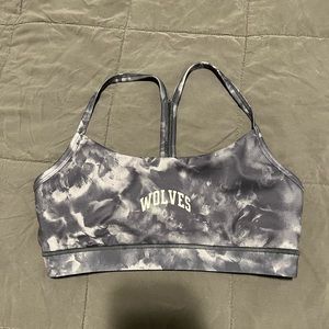 Loyalty Everyday Sports Bra in Purple Stone Marble